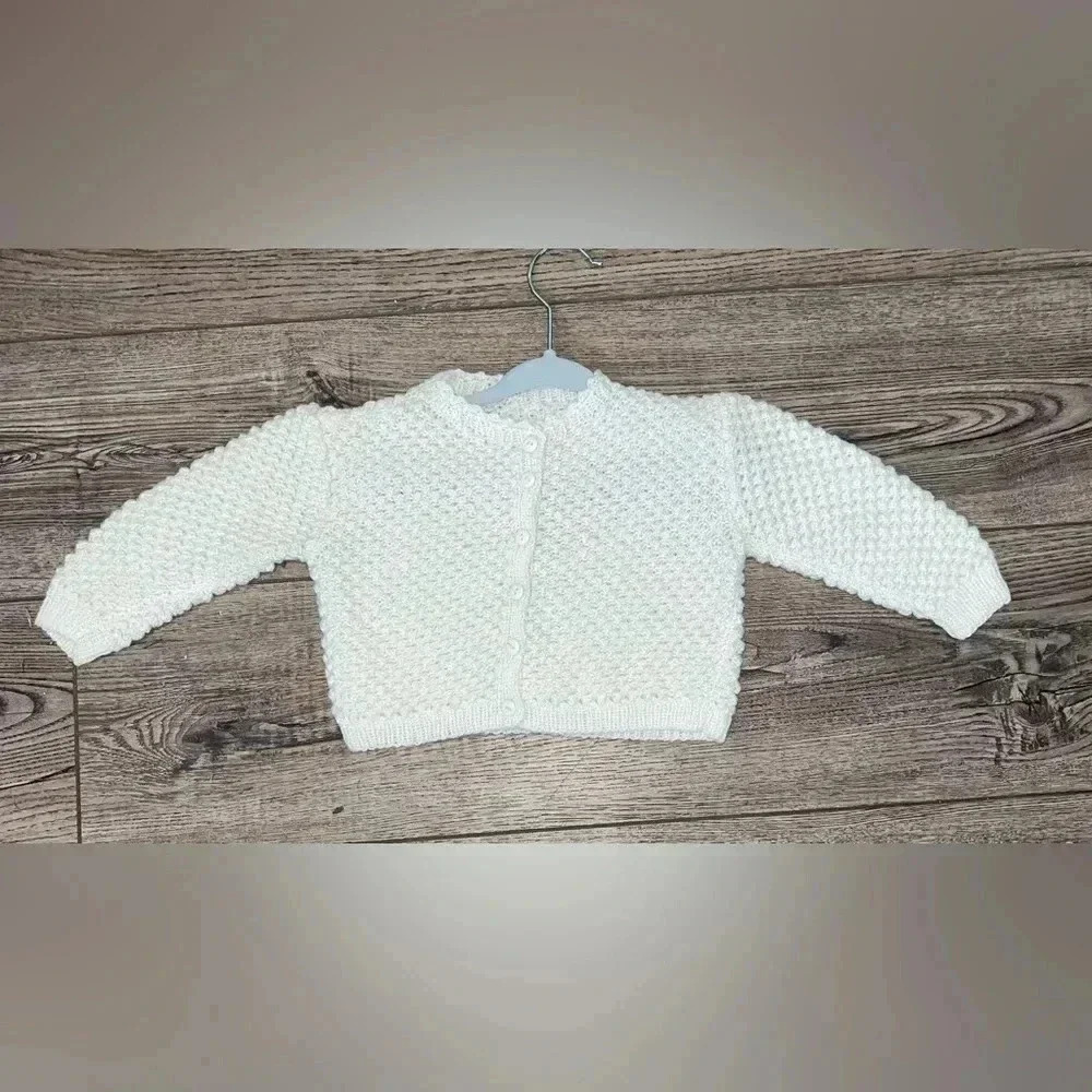 Girls hand knit sweater